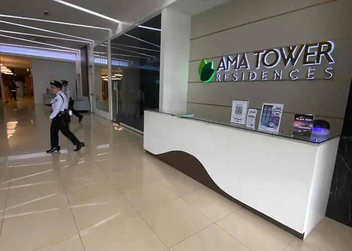 Apartment Edsa Heights 2 Bedroom Loft Unit Ama Tower 3411 Manila