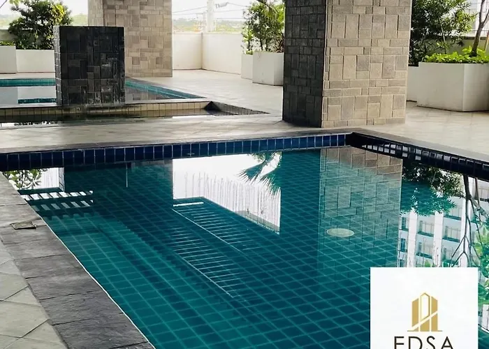 Edsa Heights 2 Bedroom Loft Unit Ama Tower 3411 * Manila